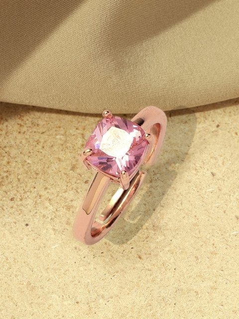 SALTY Cupid's Gem Finger Ring For Women & Girls Jewellery Accessories