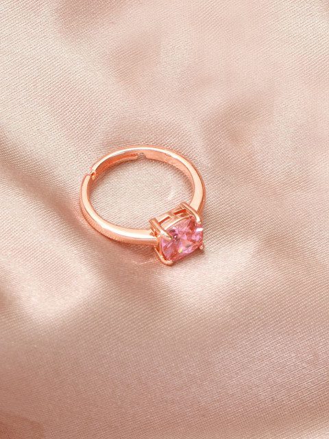 SALTY Cupid's Gem Finger Ring For Women & Girls Jewellery Accessories