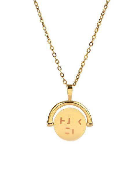 SALTY Stainless Steel Hidden Note Pendant & Chain Jewellery Accessories