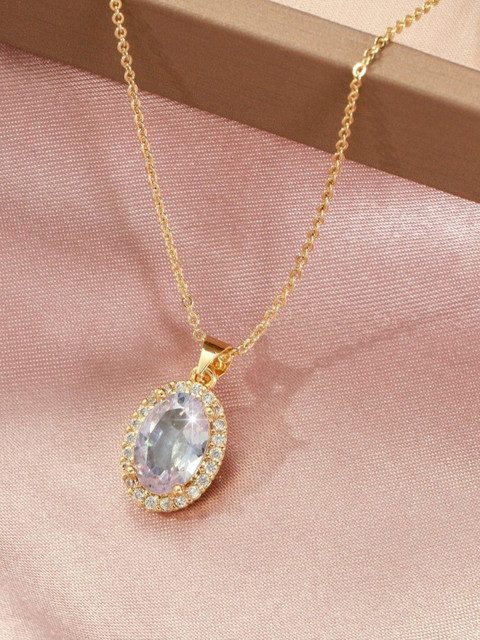 SALTY Twinkle Gem Pendant With Chain Jewellery Accessories