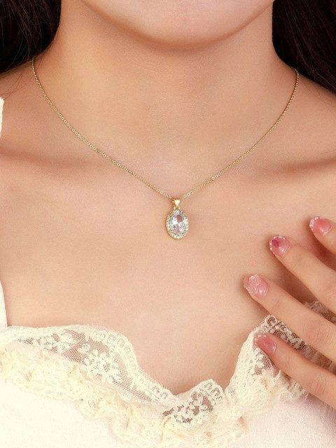 SALTY Twinkle Gem Pendant With Chain Jewellery Accessories