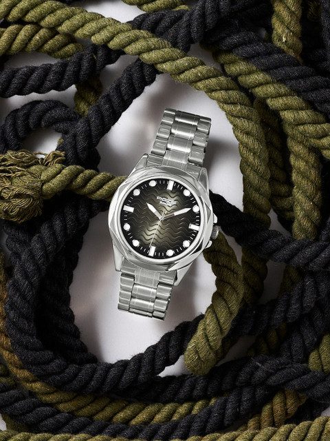 Sonata Poze 7 Analog Green Dial Watch For Men - SP70088SM02W