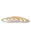 The Pari Set Of 4 Gold-Plated AD-Studded Bangles