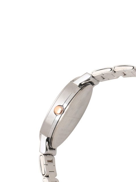 Timex His & Her Silver-Toned Analogue Couple Watch Gift Set - TW00PR213