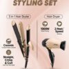 VEGA Hair Dryer & Straightener Combo- 3 in 1 Hair Styler & Insta Glam Hair Dryer VGGP-10