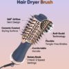 VEGA VHSD-04 LitStyle L4 Volumizer Hair Dryer Brush - Blue Gold