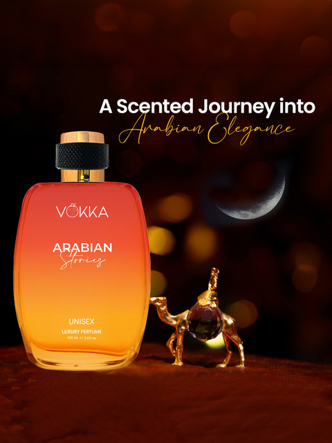 VOKKA Set Of 2 Desert Oud & Arabian Stories Perfume - 100ml Each