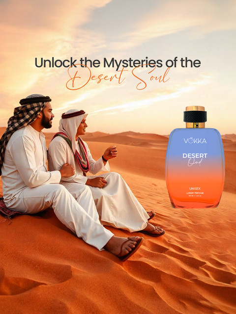 VOKKA Set Of 2 Desert Oud & Arabian Stories Perfume - 100ml Each