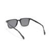 Voyage Unisex Black Lens & Black Wayfarer Sunglasses with UV Protected Lens
