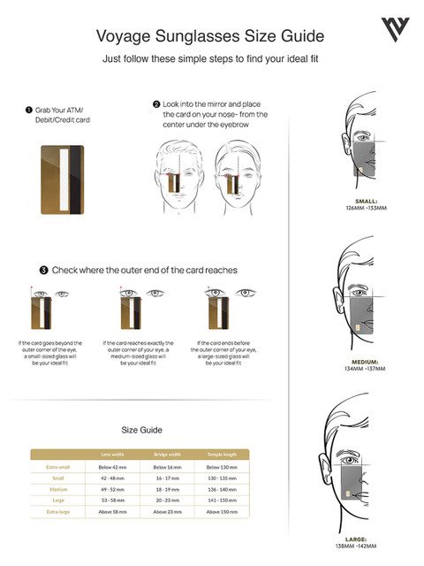 Voyage Unisex Black Lens & Black Wayfarer Sunglasses with UV Protected Lens