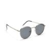 Voyage Unisex Black Lens & Silver-Toned Round Sunglasses with UV Protected Lens 1915MG3622