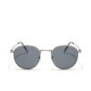 Voyage Unisex Black Lens & Silver-Toned Round Sunglasses with UV Protected Lens 1915MG3622