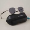 Voyage Unisex Black Lens & Silver-Toned Round Sunglasses with UV Protected Lens