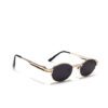 Voyage Unisex Oval Sunglasses with UV Protected Lens B80580MG5182