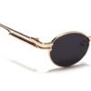 Voyage Unisex Oval Sunglasses with UV Protected Lens B80580MG5182