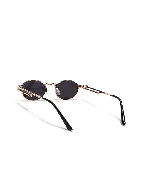 Voyage Unisex Oval Sunglasses with UV Protected Lens B80580MG5182