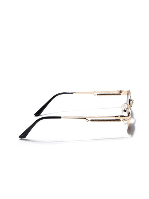 Voyage Unisex Oval Sunglasses with UV Protected Lens B80580MG5182