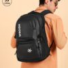 WROGN Brand Logo Backpack with Reflective Strip 23L 35 L