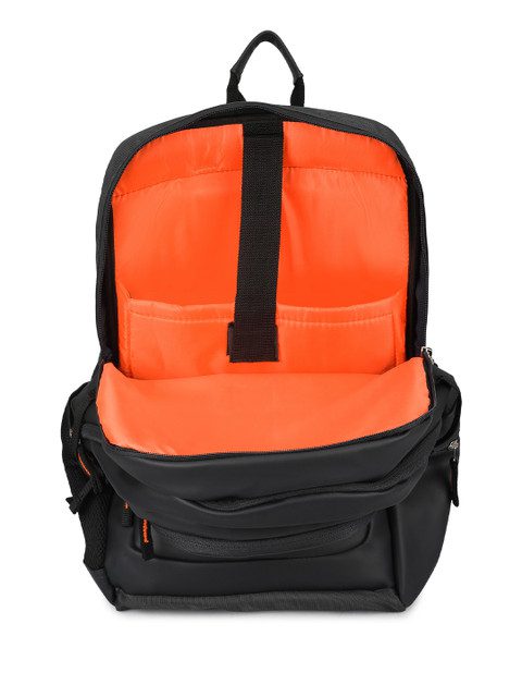 WROGN Brand Logo Backpack with Reflective Strip 23L 35 L