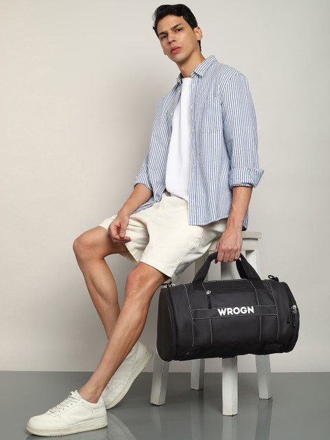 WROGN Medium Sports or Gym Duffel Bag 35 L