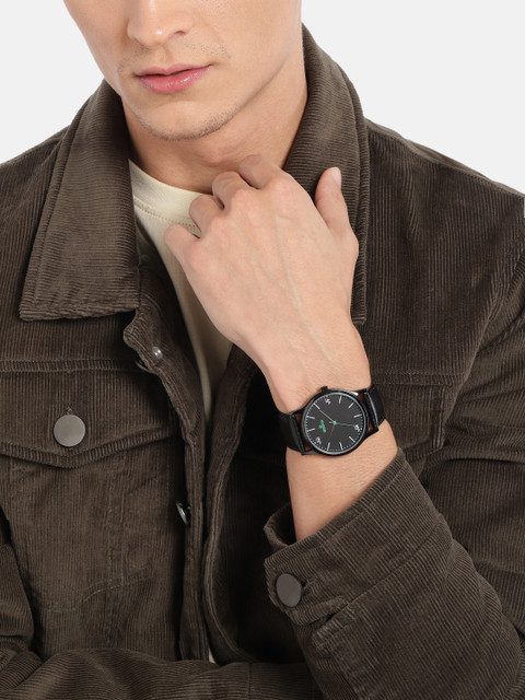 WROGN Men Black Analogue Watch WRG00043C