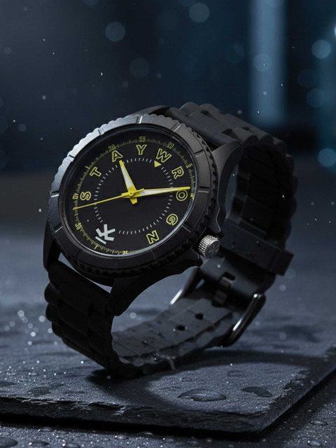 WROGN Men Printed Dial & Straps Analogue Watch WRGN137D