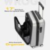 WROGN Unisex Kangaroo Hard Sided Cabin Trolley