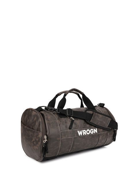 WROGN Unisex Medium Duffel Bag 35 L With Detachable Shoulder Strap & Handle