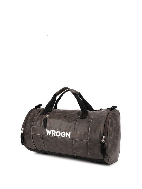 WROGN Unisex Medium Duffel Bag 35 L With Detachable Shoulder Strap & Handle