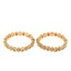 YouBella Set Of 2 Gold Plated Stone-Studded Bangles