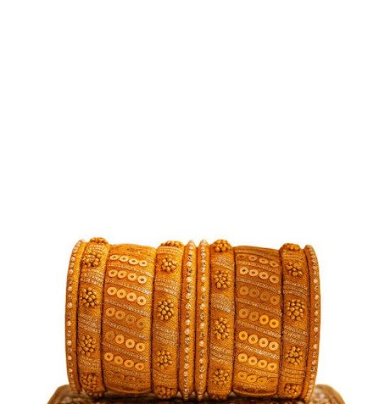 Arshia Fashions Set Of 10 Stone Studded Bangle