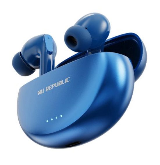 Nu Republic Epic X3 Earbuds with Upto 48 hrs Playtime & ENC TWS With X-Bass Technology