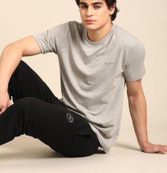 Pepe Jeans Men Crew Neck Relaxed Fit Lounge Tshirt